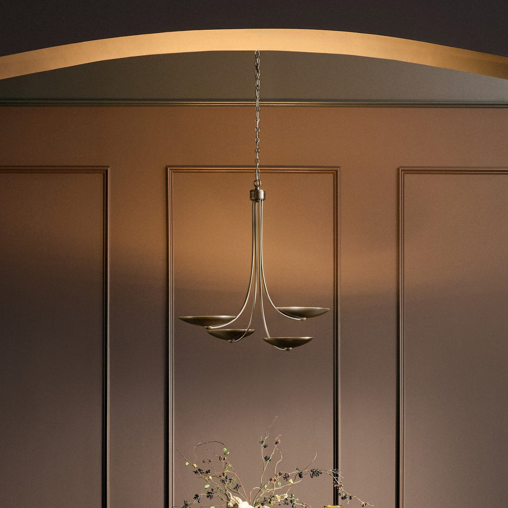 KICHLER 52855LBRLBZ Palmela Four Light Chandelier