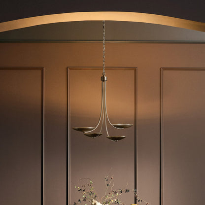 KICHLER 52855LBRLBZ Palmela Four Light Chandelier