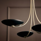 KICHLER 52855CPZBK Palmela Four Light Chandelier