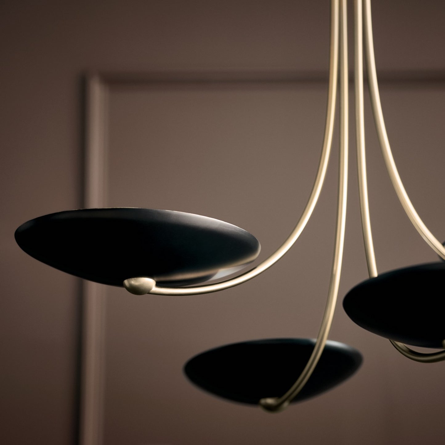 KICHLER 52855CPZBK Palmela Four Light Chandelier