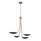 KICHLER 52855CPZBK Palmela Four Light Chandelier