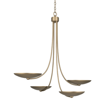 KICHLER 52855CPZ Palmela Four Light Chandelier