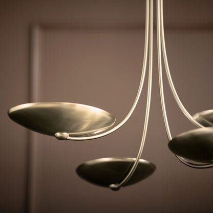 KICHLER 52855CPZ Palmela Four Light Chandelier