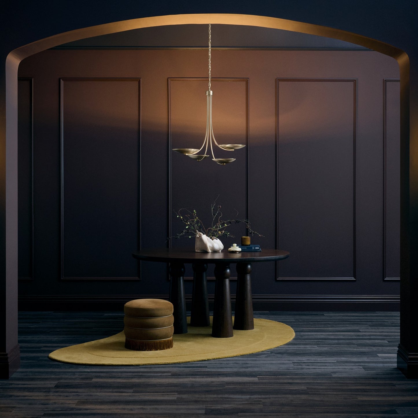 KICHLER 52855CPZ Palmela Four Light Chandelier