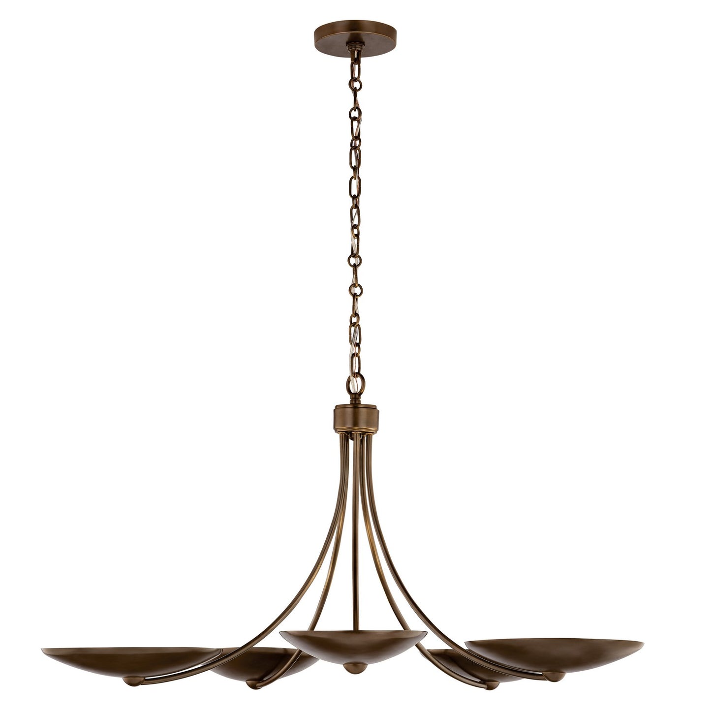 KICHLER 52856LBRLBZ Palmela Five Light Chandelier
