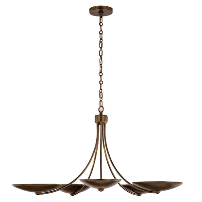 KICHLER 52856LBRLBZ Palmela Five Light Chandelier