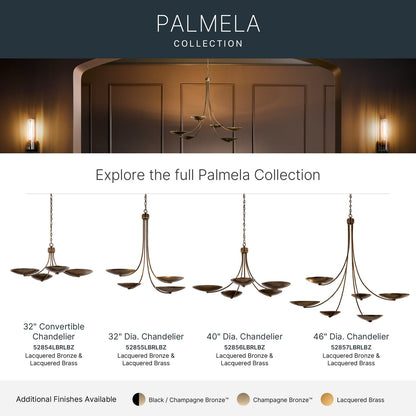 KICHLER 52856LBRLBZ Palmela Five Light Chandelier