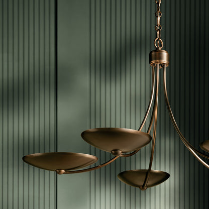 KICHLER 52856LBRLBZ Palmela Five Light Chandelier