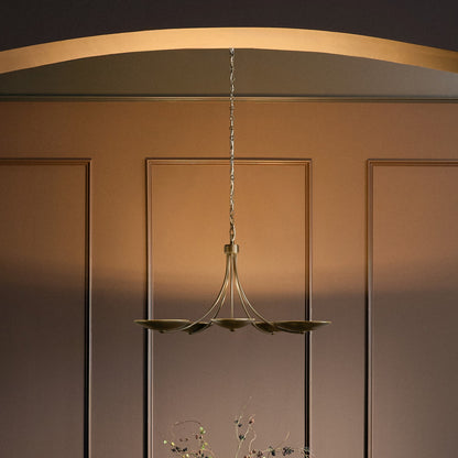KICHLER 52856LBRLBZ Palmela Five Light Chandelier