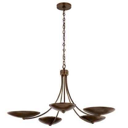 KICHLER 52856LBRLBZ Palmela Five Light Chandelier