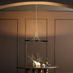 KICHLER 52856CPZBK Palmela Five Light Chandelier