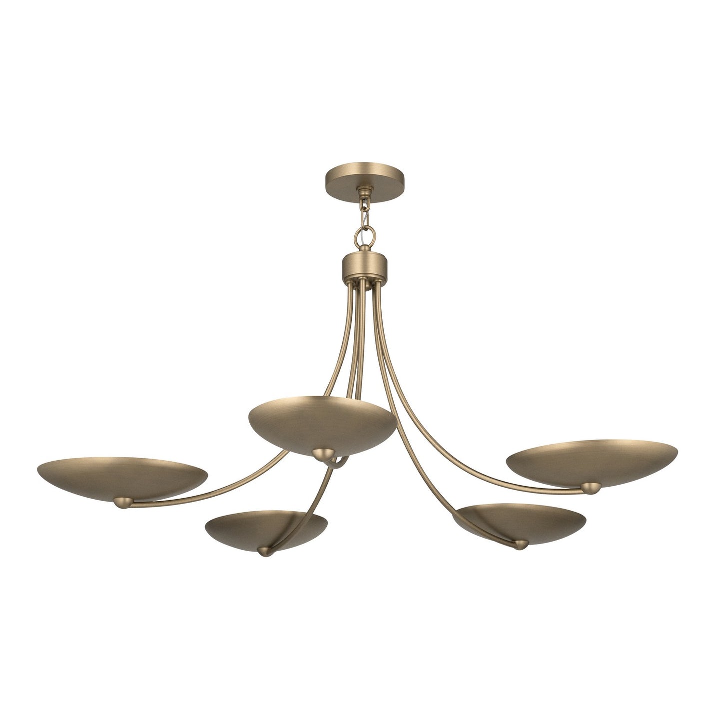 KICHLER 52856CPZ Palmela Five Light Chandelier