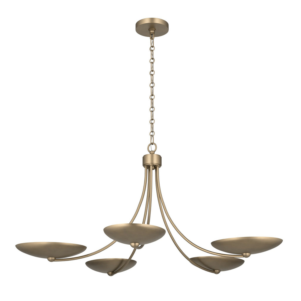KICHLER 52856CPZ Palmela Five Light Chandelier