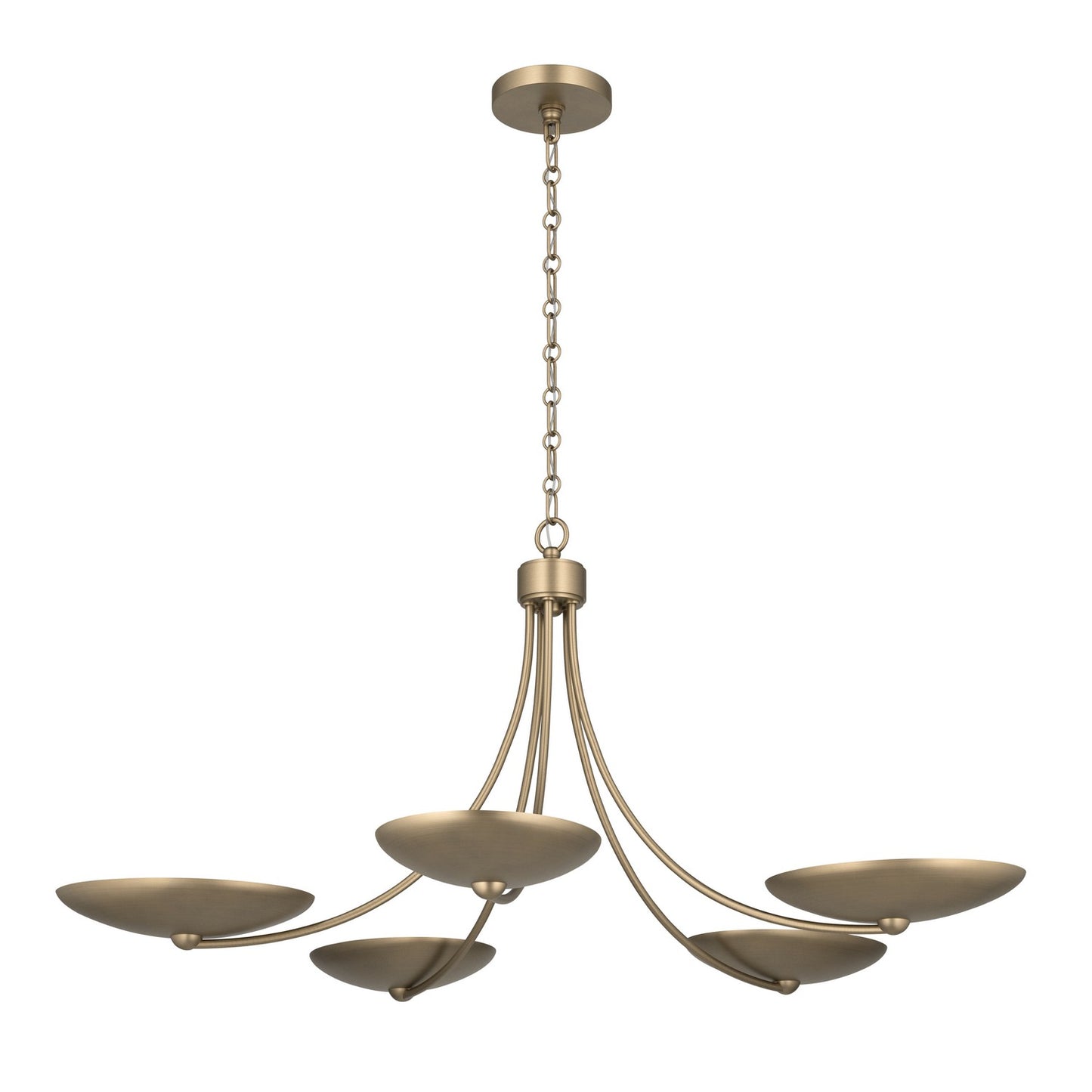 KICHLER 52856CPZ Palmela Five Light Chandelier