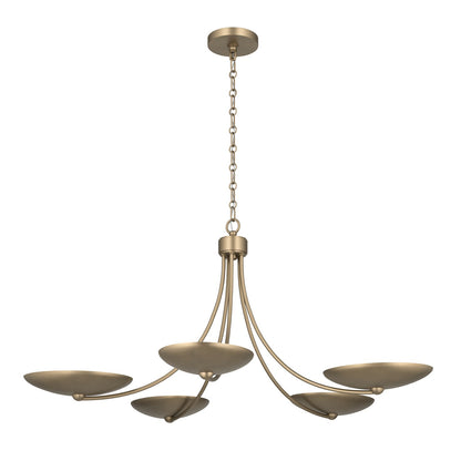 KICHLER 52856CPZ Palmela Five Light Chandelier