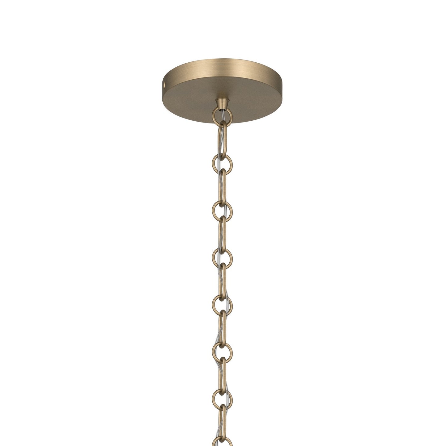 KICHLER 52854CPZ Palmela Four Light Chandelier/Semi Flush