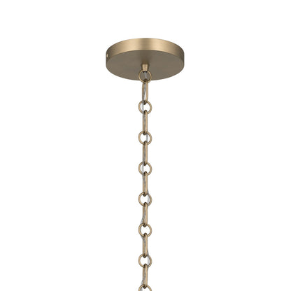 KICHLER 52854CPZ Palmela Four Light Chandelier/Semi Flush