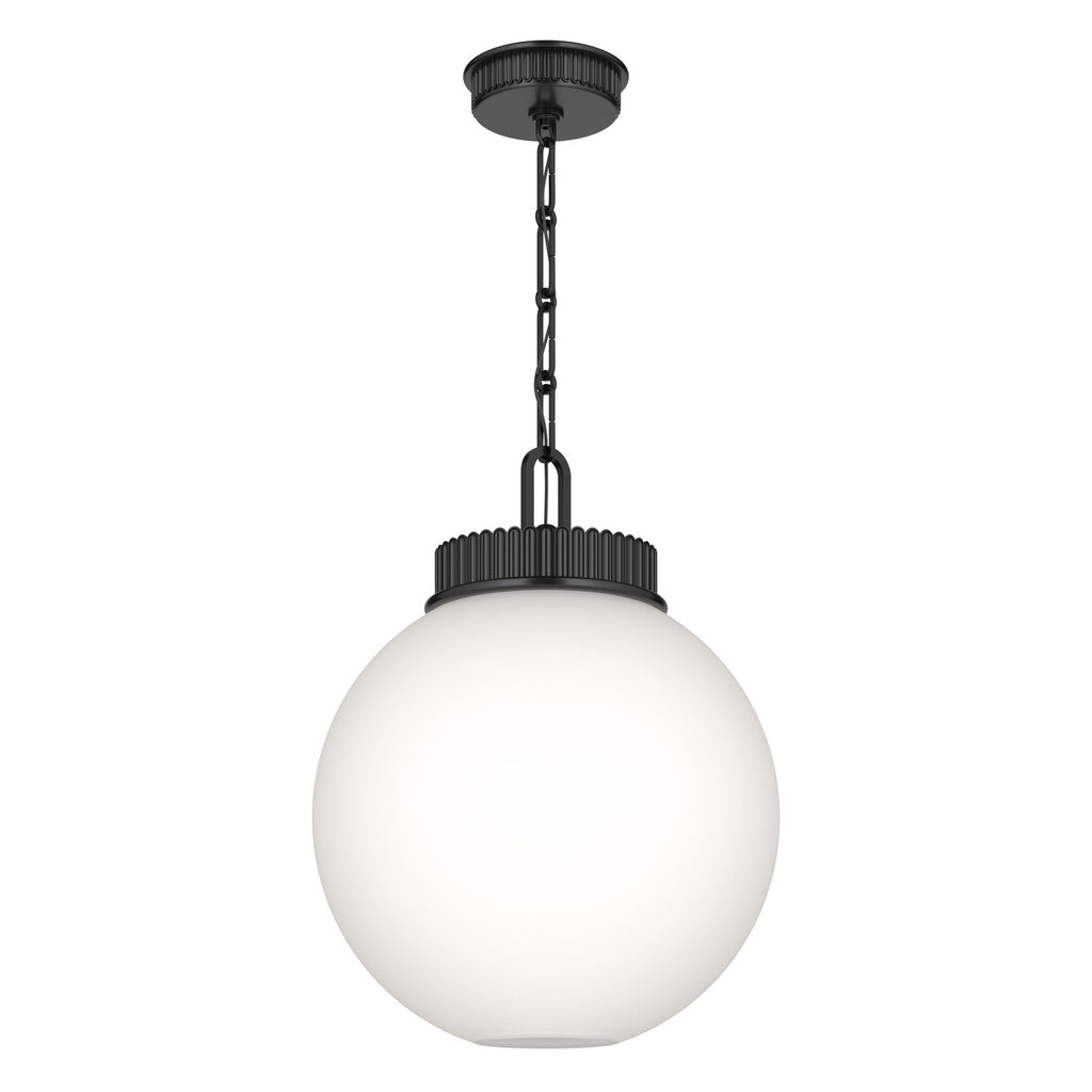 KICHLER 52867BK Andorra One Light Pendant