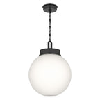 KICHLER 52867BK Andorra One Light Pendant
