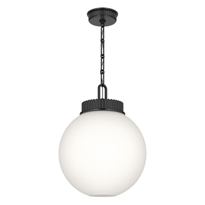 KICHLER 52867BK Andorra One Light Pendant