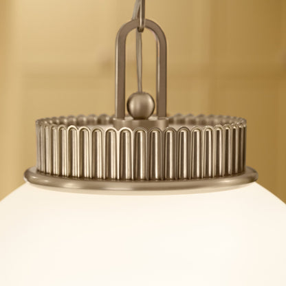 KICHLER 52867CPZ Andorra One Light Pendant