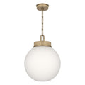 KICHLER 52867CPZ Andorra One Light Pendant