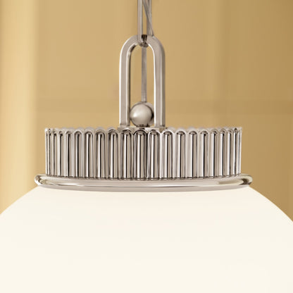 KICHLER 52867PN Andorra One Light Pendant