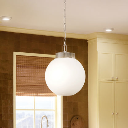 KICHLER 52867PN Andorra One Light Pendant