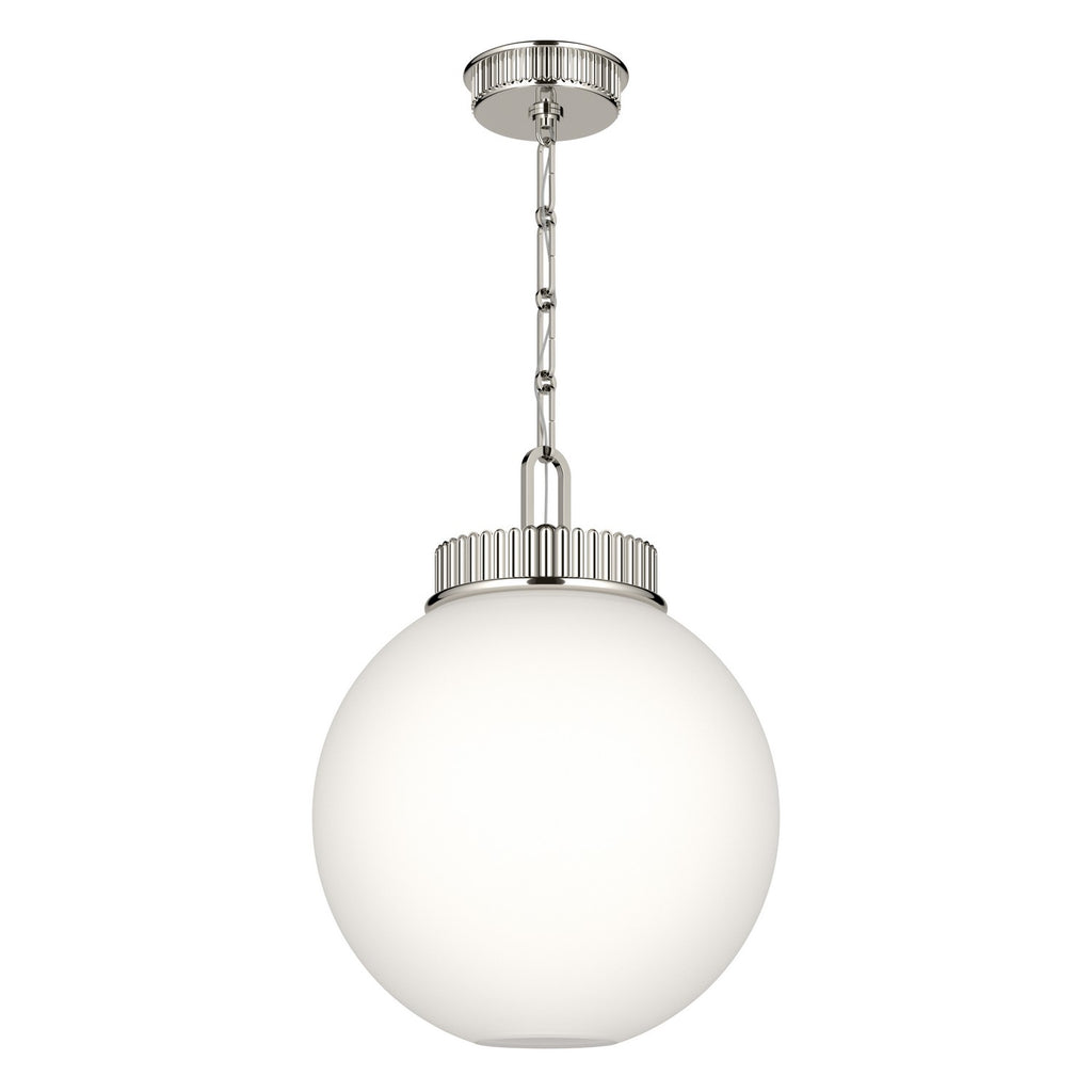 KICHLER 52867PN Andorra One Light Pendant