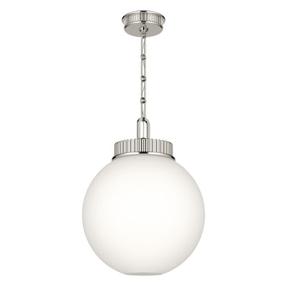 KICHLER 52867PN Andorra One Light Pendant