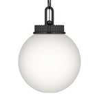 KICHLER 52866BK Andorra One Light Pendant