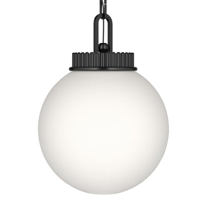 KICHLER 52866BK Andorra One Light Pendant