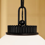 KICHLER 52866BK Andorra One Light Pendant