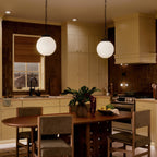 KICHLER 52866BK Andorra One Light Pendant