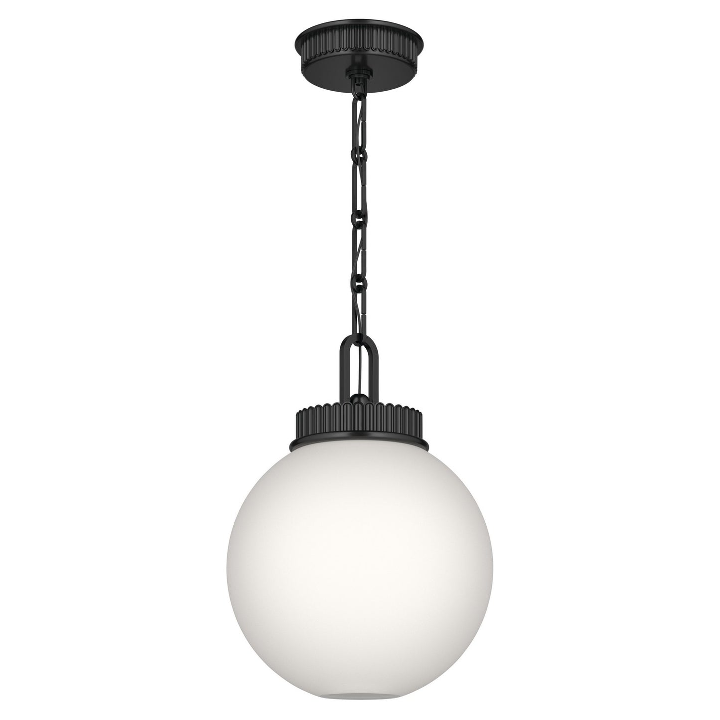 KICHLER 52866BK Andorra One Light Pendant