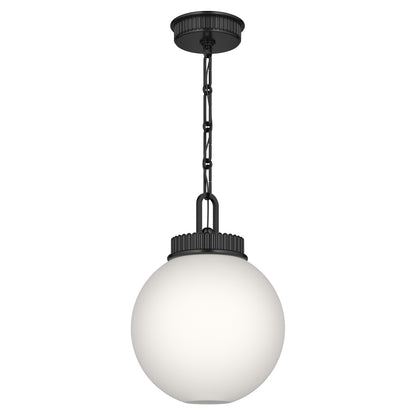 KICHLER 52866BK Andorra One Light Pendant