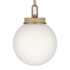 KICHLER 52866CPZ Andorra One Light Pendant