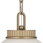 KICHLER 52866CPZ Andorra One Light Pendant