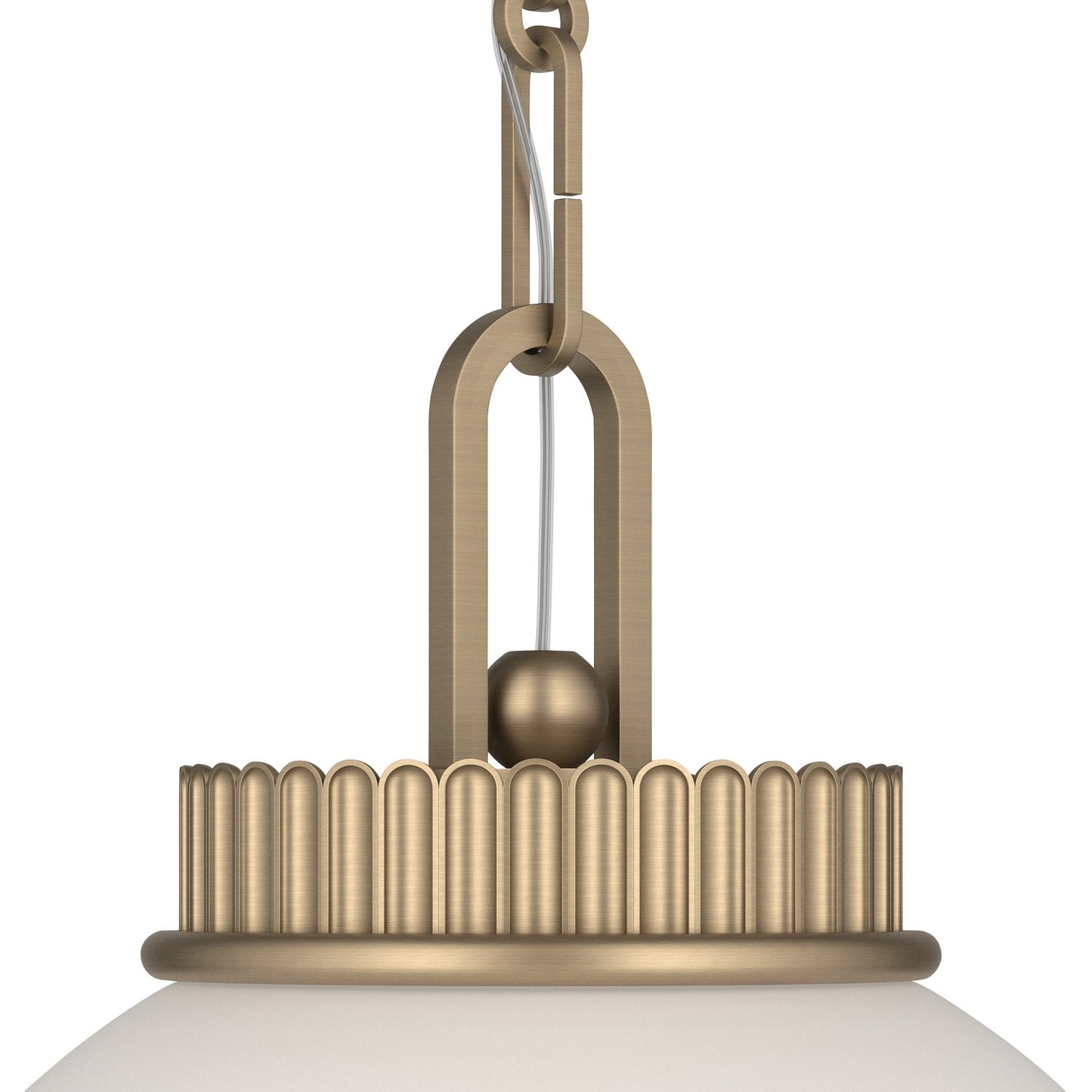 KICHLER 52866CPZ Andorra One Light Pendant