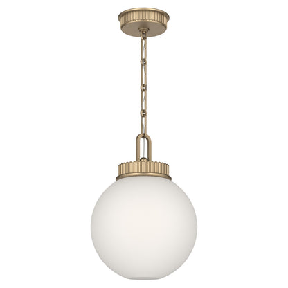 KICHLER 52866CPZ Andorra One Light Pendant