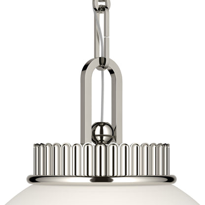 KICHLER 52866PN Andorra One Light Pendant