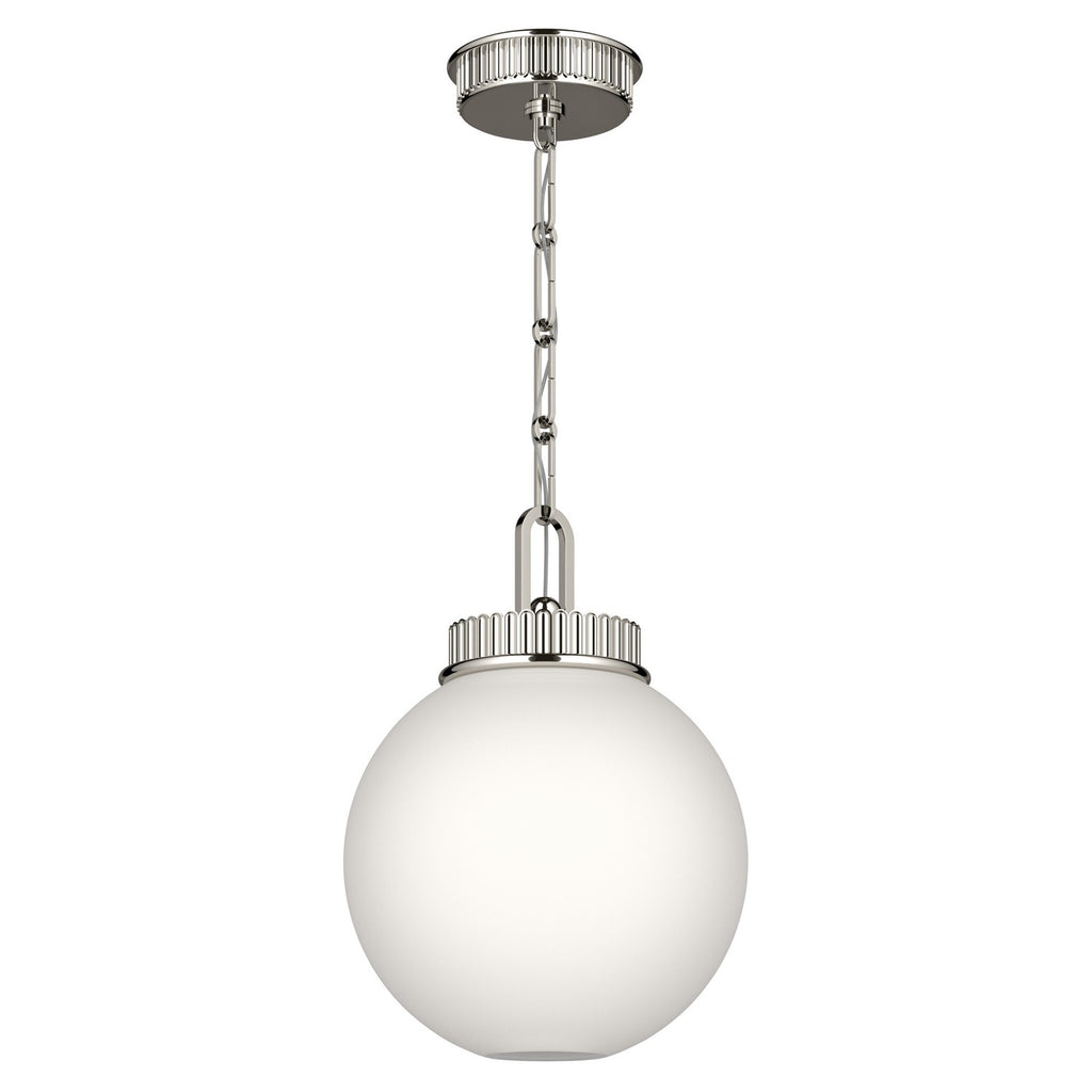 KICHLER 52866PN Andorra One Light Pendant