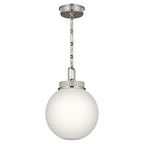 KICHLER 52866PN Andorra One Light Pendant
