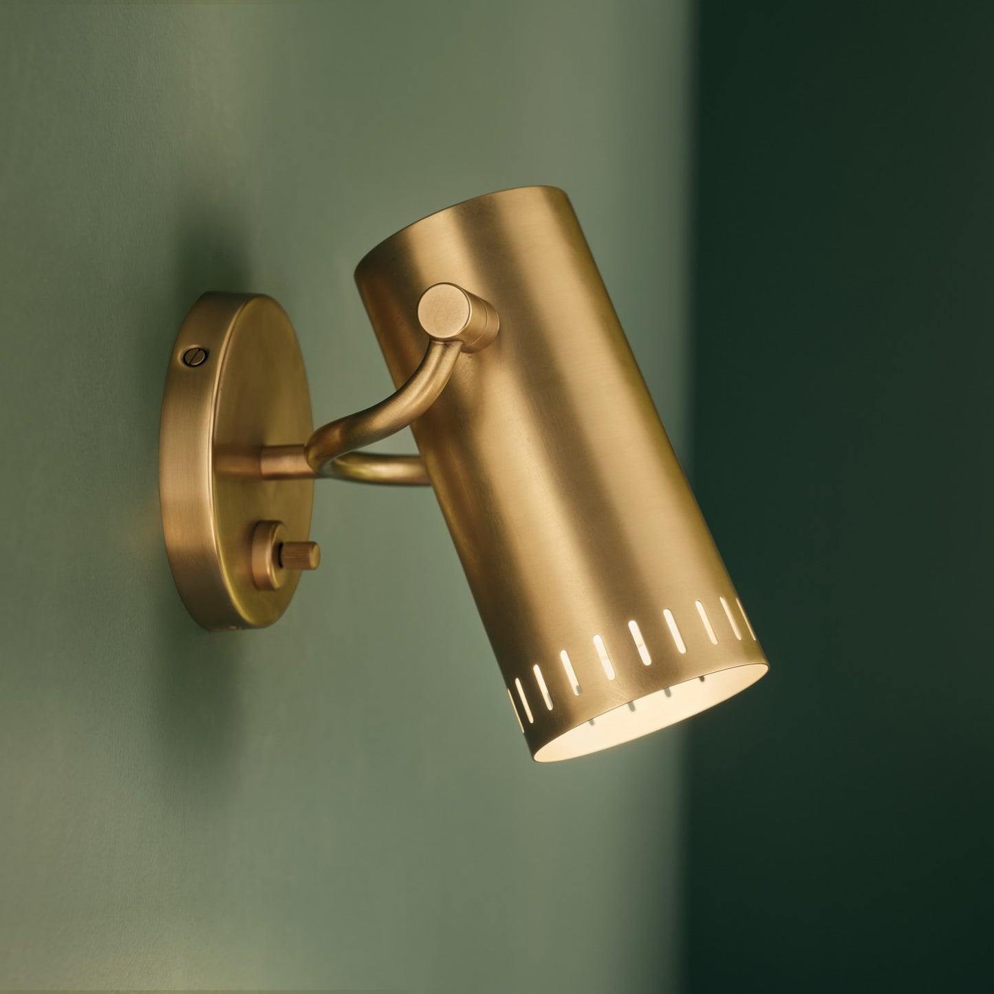 KICHLER 52840LBR Rhuel One Light Wall Sconce
