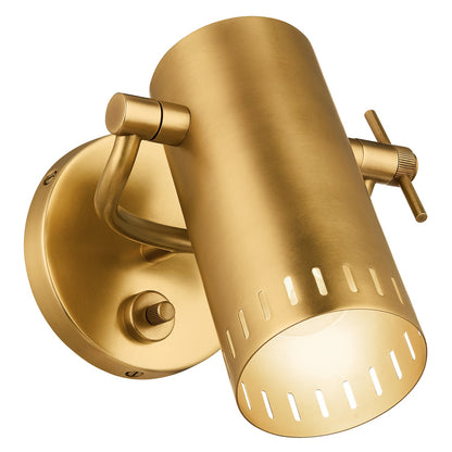 KICHLER 52840LBR Rhuel One Light Wall Sconce