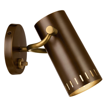 KICHLER 52840LBZ Rhuel One Light Wall Sconce