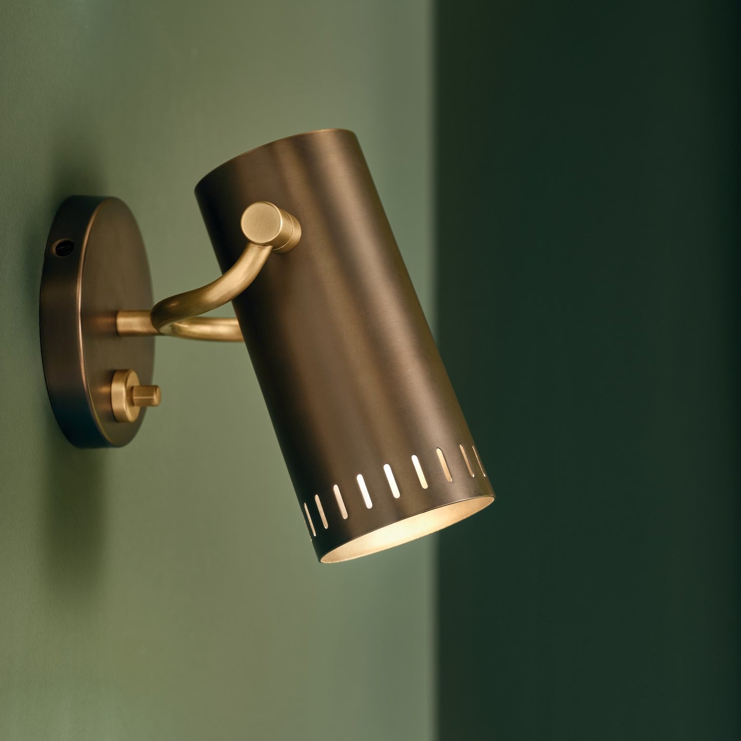 KICHLER 52840LBZ Rhuel One Light Wall Sconce