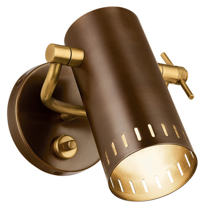 KICHLER 52840LBZ Rhuel One Light Wall Sconce