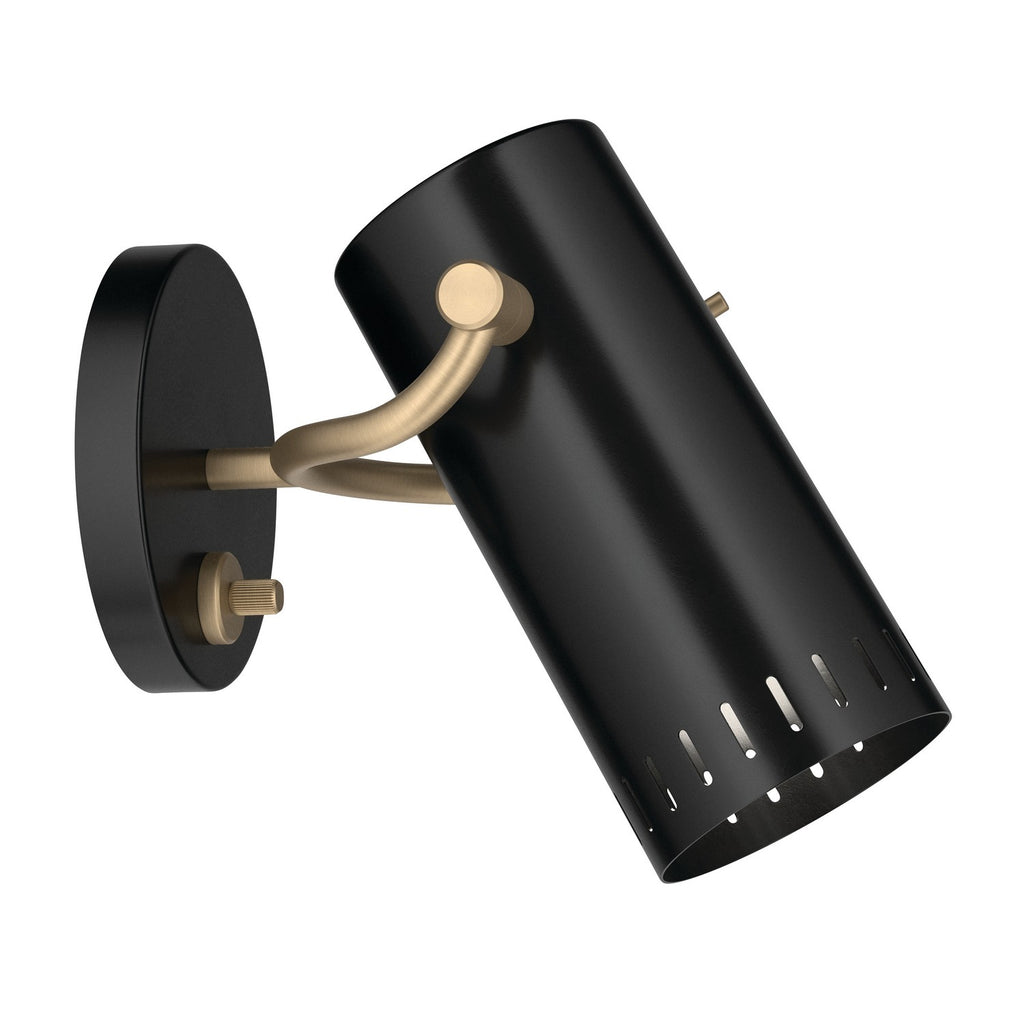 KICHLER 52840BK Rhuel One Light Wall Sconce