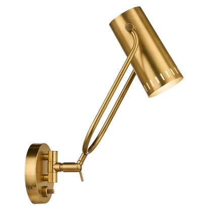 KICHLER 52841LBR Rhuel One Light Wall Sconce